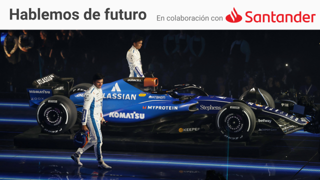 Banco Santander se estrena como patrocinador de Williams Racing, el nuevo equipo de Carlos Sainz