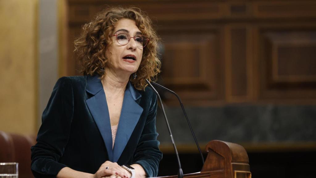 La vicepresidenta primera y ministra de Hacienda, María Jesús Montero