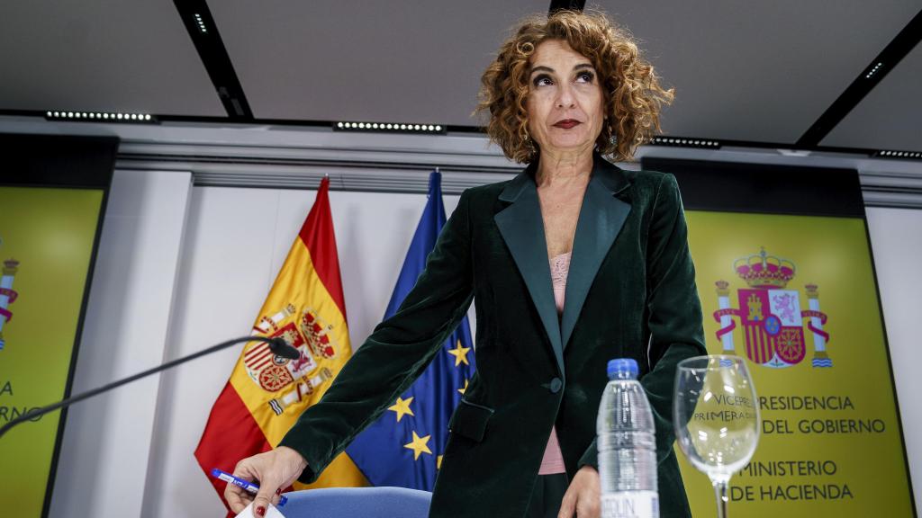 María Jesús Montero, en el Ministerio de Hacienda.