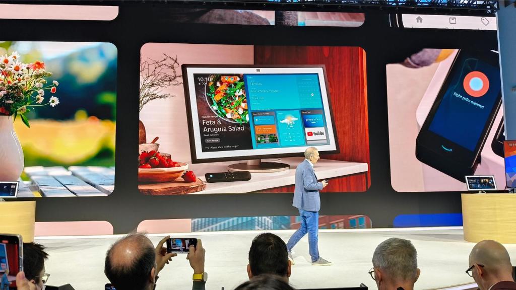 Andy Jassy, CEO de Amazon, durante la presentación