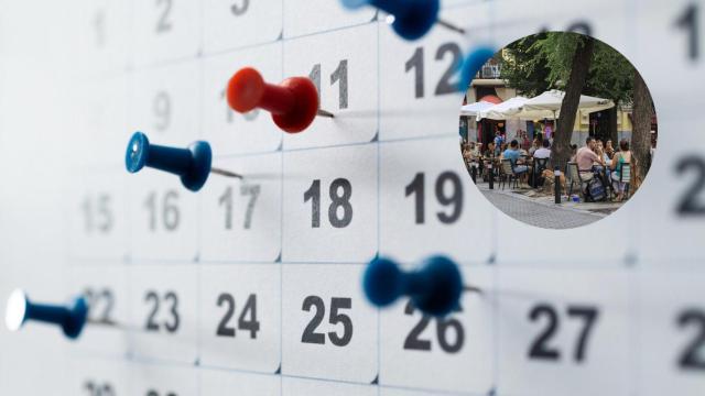 Calendario festivo.