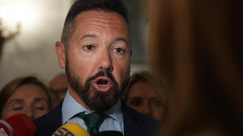 El teniente de alcalde y portavoz de Vox en el Ayuntamiento de Valencia, Juanma Badenas. Jorge Gil / EP