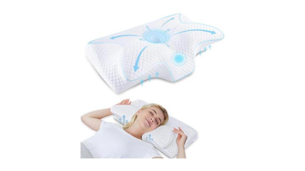 Almohada cervical de espuma viscoelástica HOMCA