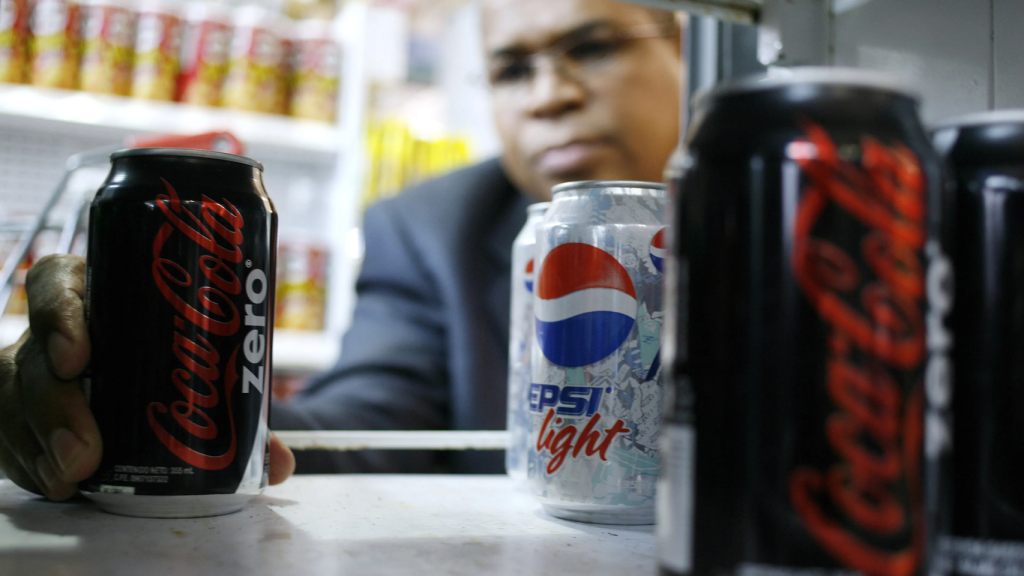 Imagen de bebidas 'light'.