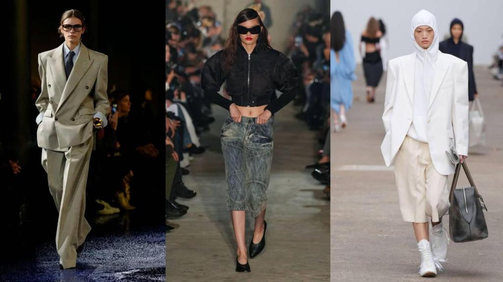 Los desfiles primavera-verano redefinen la estética ochentera.