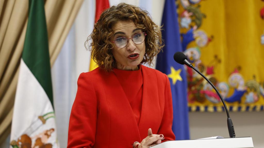 María Jesús Montero, este jueves en Málaga.