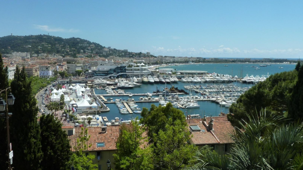 Vistas de Cannes.