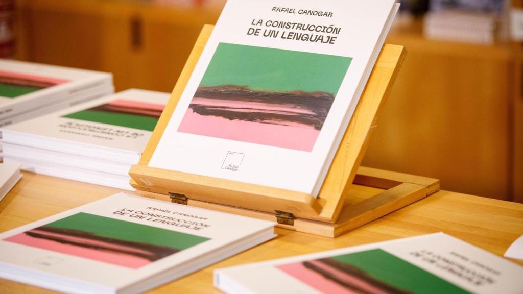 Libro 'Rafael Canogar: la construcción de un lenguaje'. Foto: JCCM.