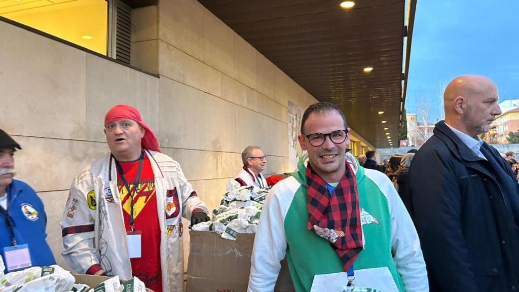 Cristian Martínez, miembro de la Peña del Bullicio.