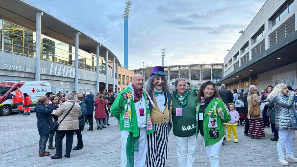 El señor de Salchichón no ha faltado en la celebración.