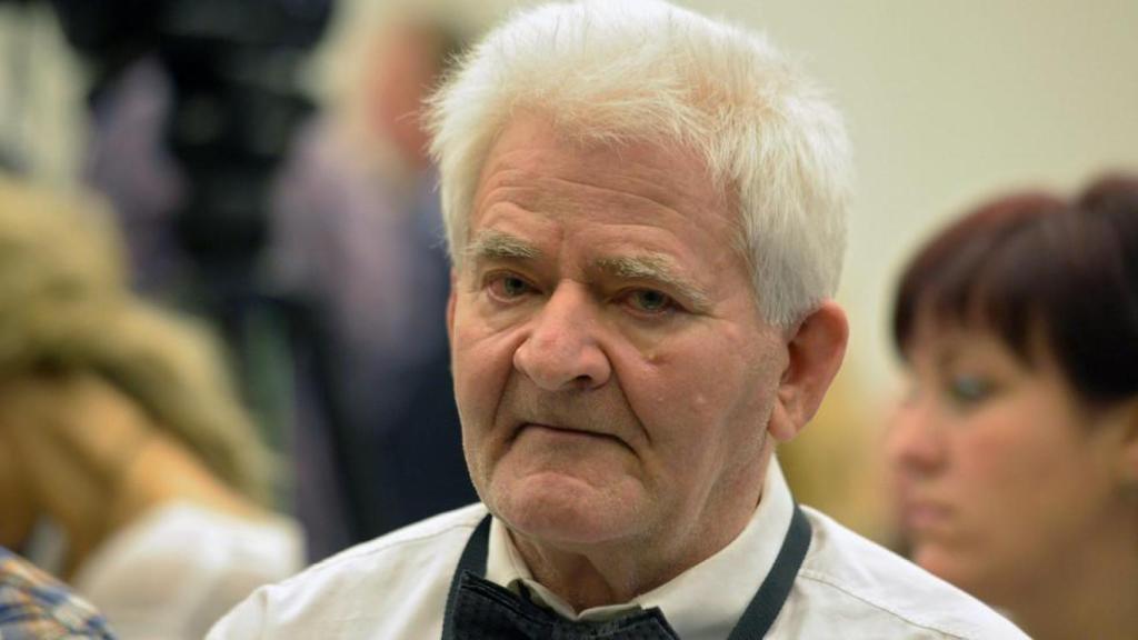 Boris Spassky en una de sus últimas apariciones públicas.