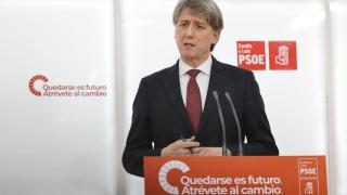 El secretario general del PSOE de Castilla y León, Carlos Martínez, en una imagen de archivo