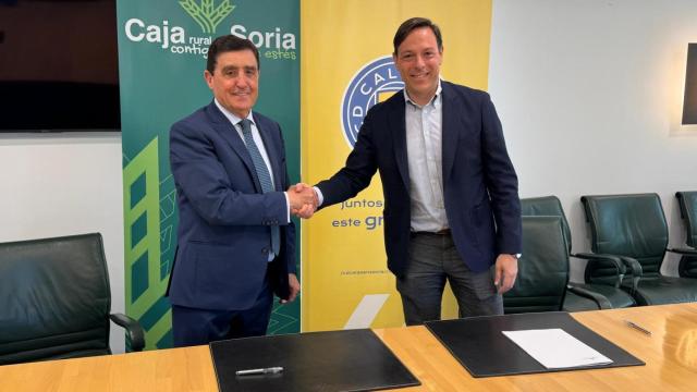 Caja Rural de Soria y CD Calasanz renuevan su convenio de colaboración