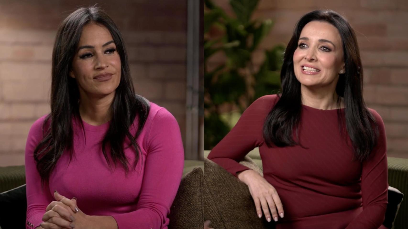 Begoña Villacís y Cruz Sánchez de Lara en 'Madres: desde el corazón'.