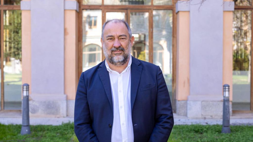 Julián Garde, rector de la Universidad de Castilla-La Mancha. Fotos: Javier Longobardo.