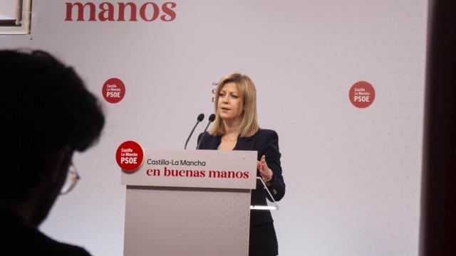 Ana Isabel Abengózar,  portavoz del grupo socialista en las Cortes de Castilla-La Mancha.