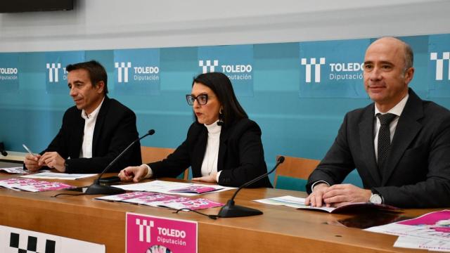 Presentación de los actos por el 8M en la Diputación de Toledo.