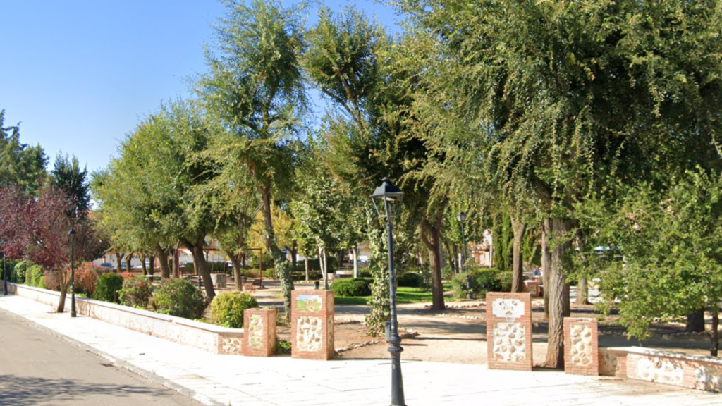 Parque 'El Cantillo' de Alovera (Guadalajara). Foto: Google Maps.