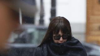 Jésica Rodríguez, este jueves, a su llegada al Supremo.