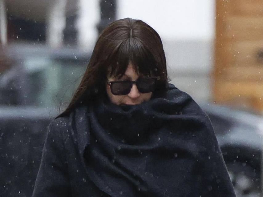 Jésica Rodríguez, este jueves, a su llegada al Supremo.