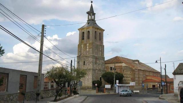 Vista del pueblo toledano de Chozas de Canales