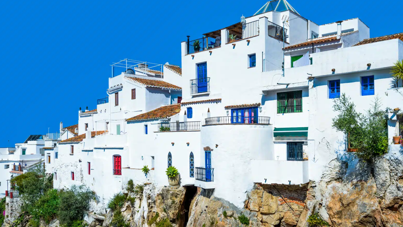 Vista exterior de Cómpeta