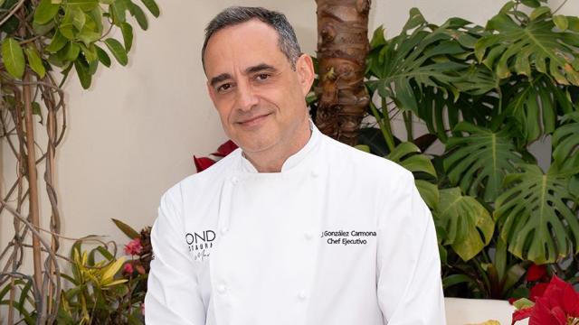 El chef Jorge González Carmona.