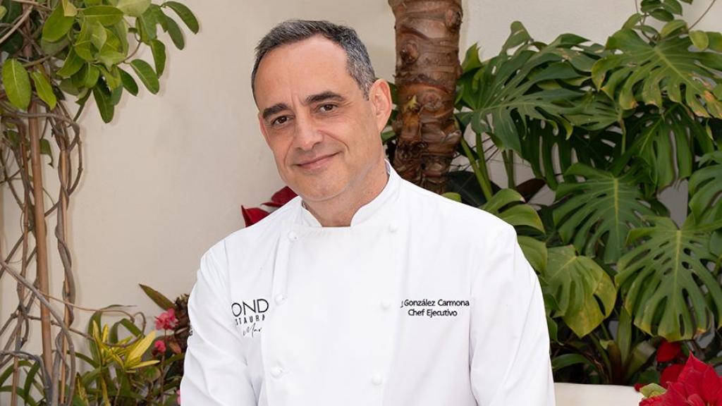 El chef Jorge González Carmona.
