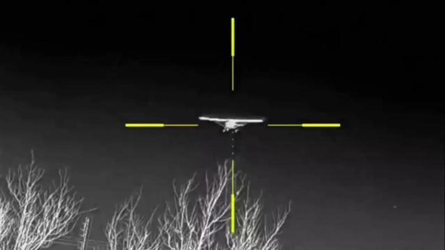 Un dron ligero ucraniano.