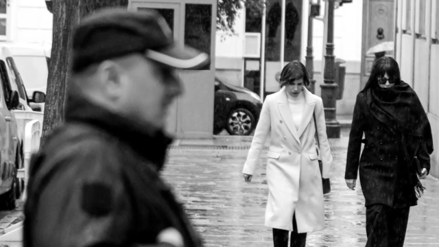 Jésica Rodríguez, a su llegada al Tribunal Supremo.