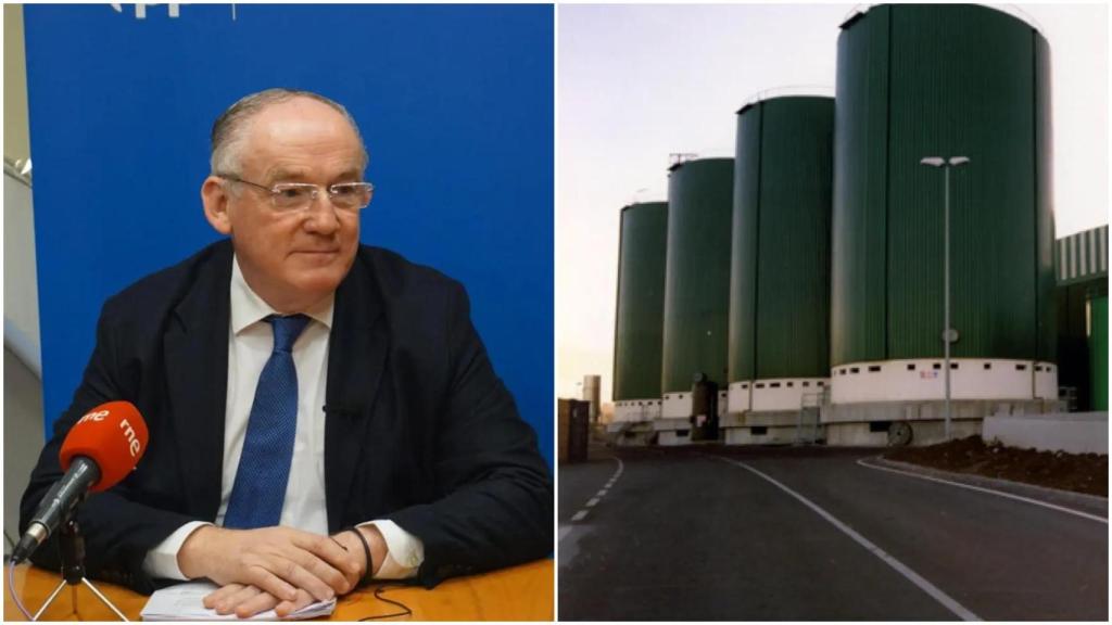 Miguel Lorenzo y la planta de Nostián