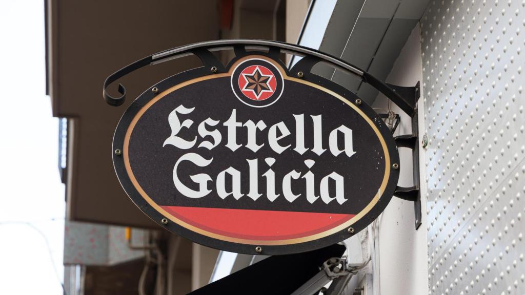 Cartel de Estrella Galicia