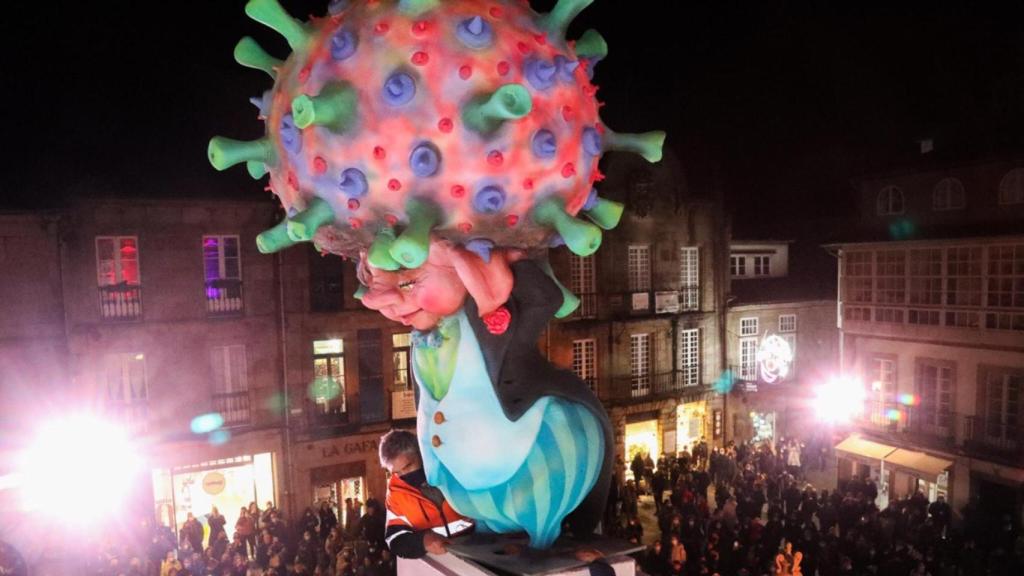 Carnaval en Santiago.