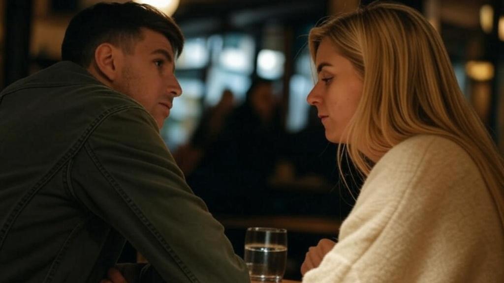 Imagen de archivo de una pareja separada.