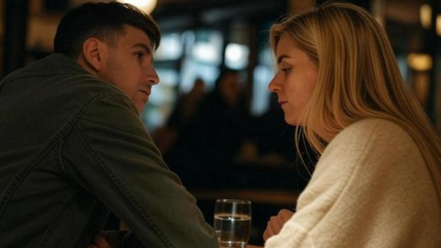 Imagen de archivo de una pareja separada.