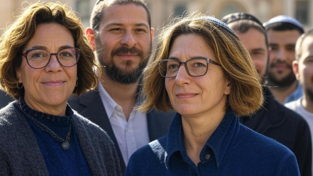 Imagen de archivo de personas judías.