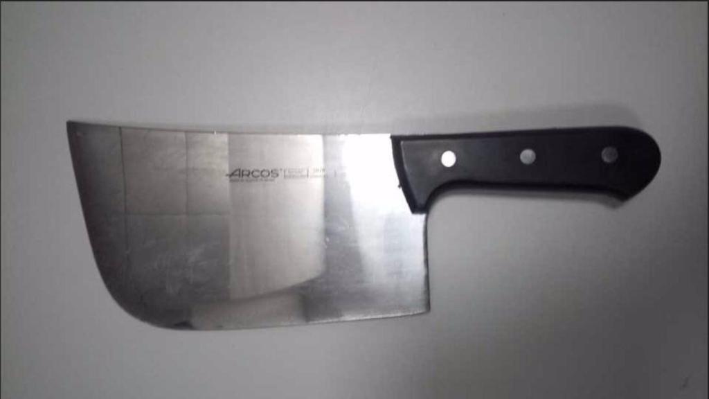 Detenido en Vigo tras amenazar con un machete a dos policías