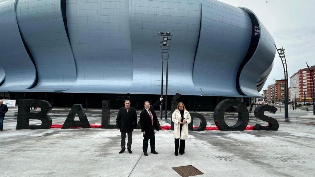 Inauguradas las obras de humanización del entorno de Balaídos, en Vigo