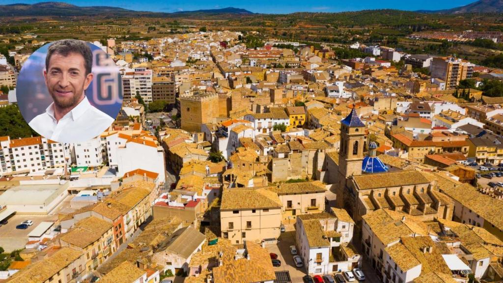Vista del pueblo donde nació Pablo Motos. EE