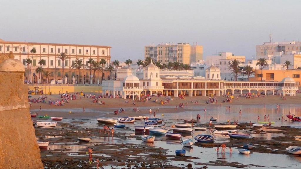 La Caleta de Cádiz.