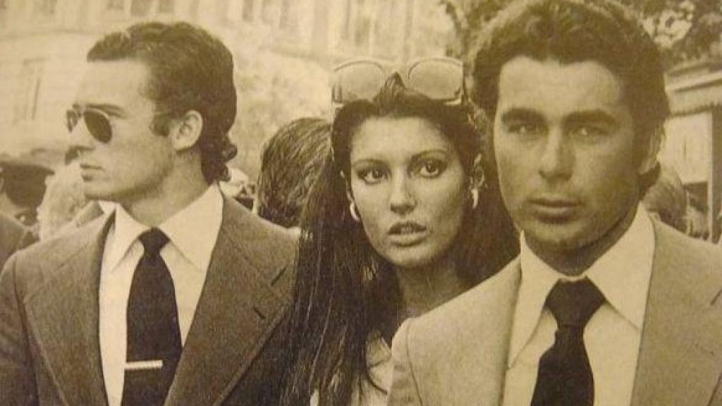 José María Manzanares, Carmina Ordóñez y Paquirri, en una foto de archivo.