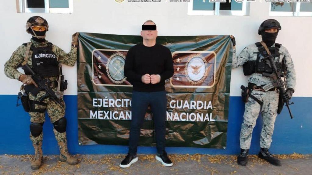 'El Güerito', detenido el pasado 19 de febrero.