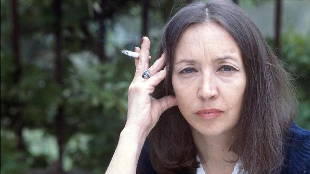 Oriana Fallaci, la periodista y escritora italiana considerada la corresponsal más intrépida del siglo XX.