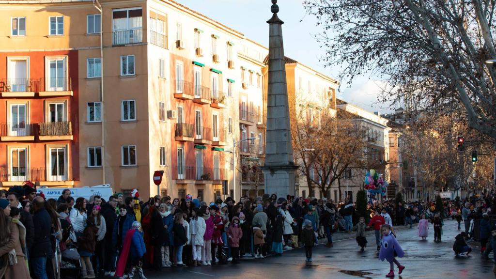 Imagen de archivo del desfile de carnaval.