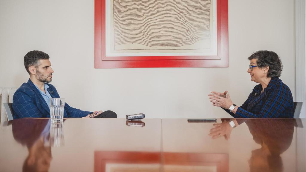 La exministra de Exteriores repasa la relación entre la UE y Estados Unidos.