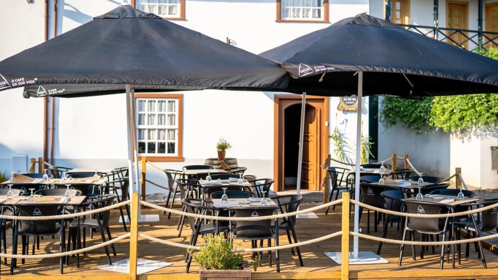 La terraza del restaurante.