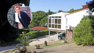 La casa de Camilo Sesto está completamente destrozada.