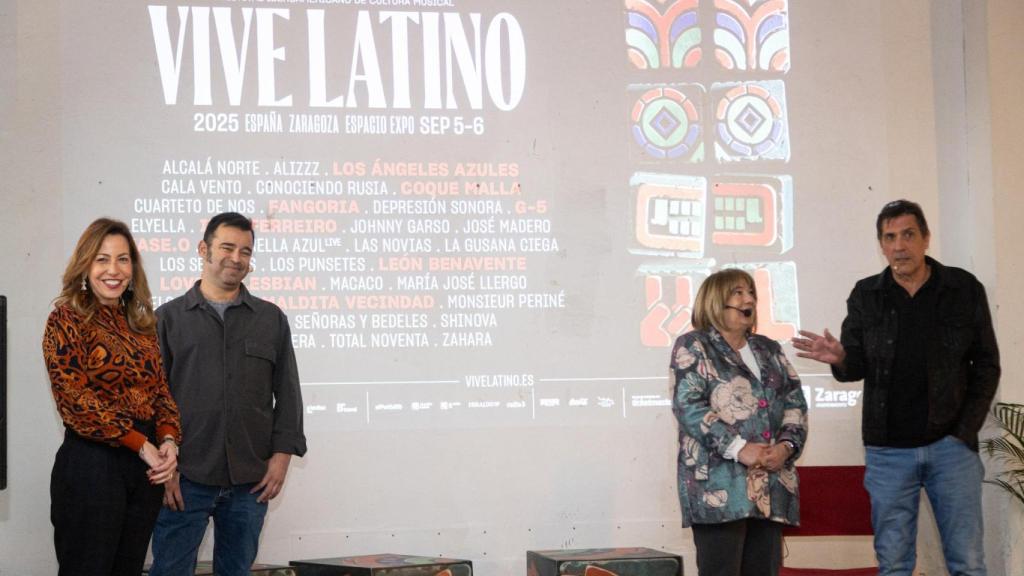 Presentación del cartel Vive Latino 2025.