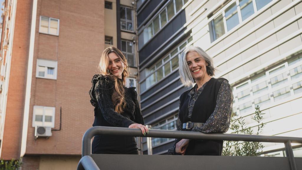 Alexia García Blanco y Ana M. Gómez Olmedo del programa WAS Junior.