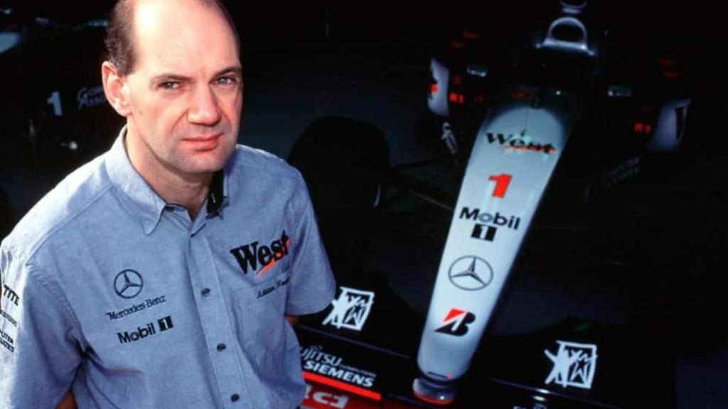 Adrian Newey, en su época en McLaren